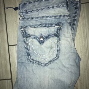 Baby Blue True religion Jeans